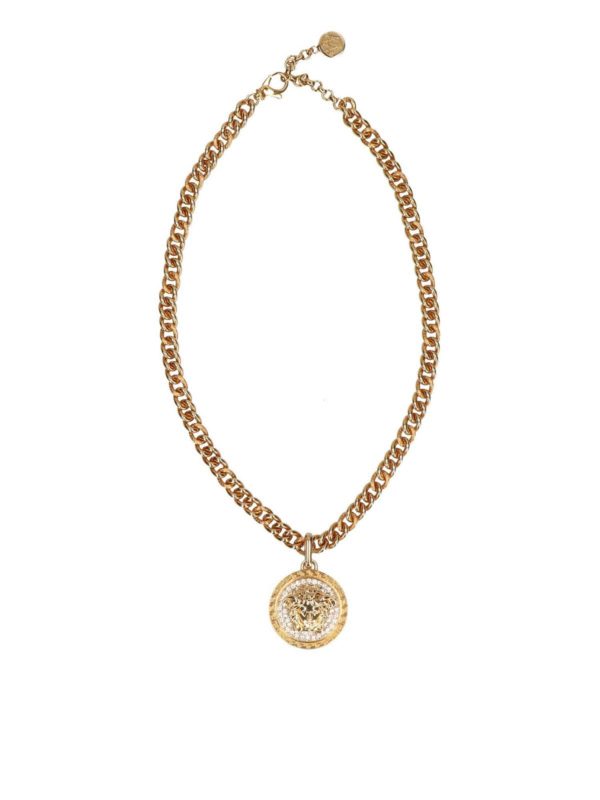 VERSACE: Collier - Colliers - Or