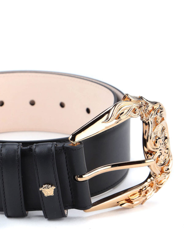 VERSACE: belts online - Baroque buckle belt