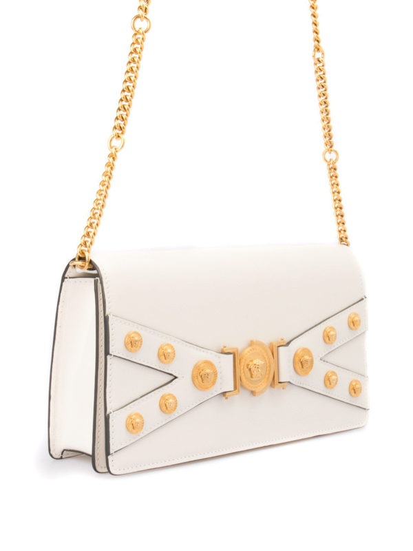 VERSACE: cross body bags online - Tribute leather bag