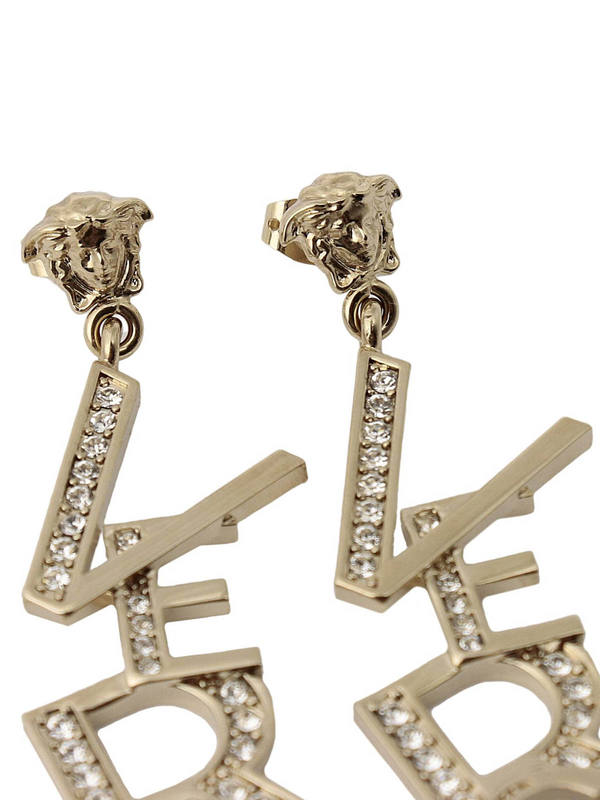 VERSACE: Ohrringe online - Ohrringe mit Versace-Schriftzug