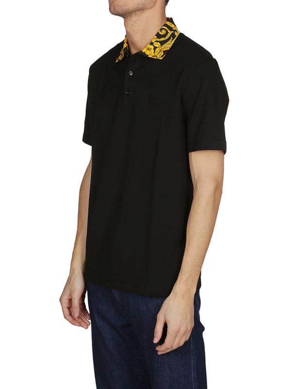 VERSACE: Polos online - Polo - Negro