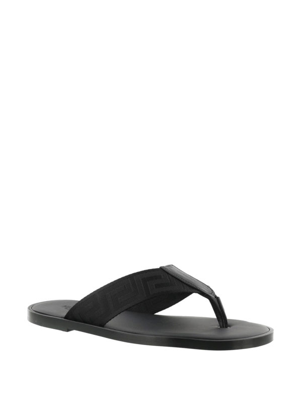 VERSACE: Sandales online - Sandales - Noir