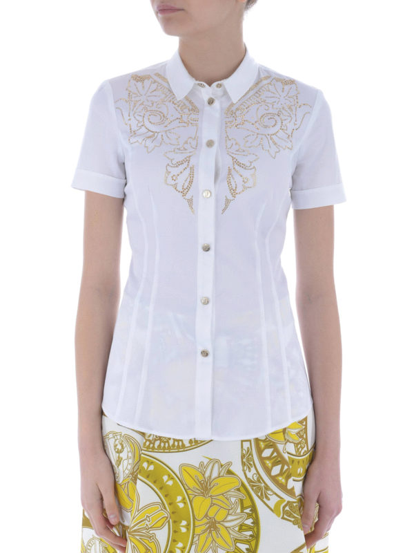 VERSACE: Hemden online - Hemd Fur Damen - Weiß