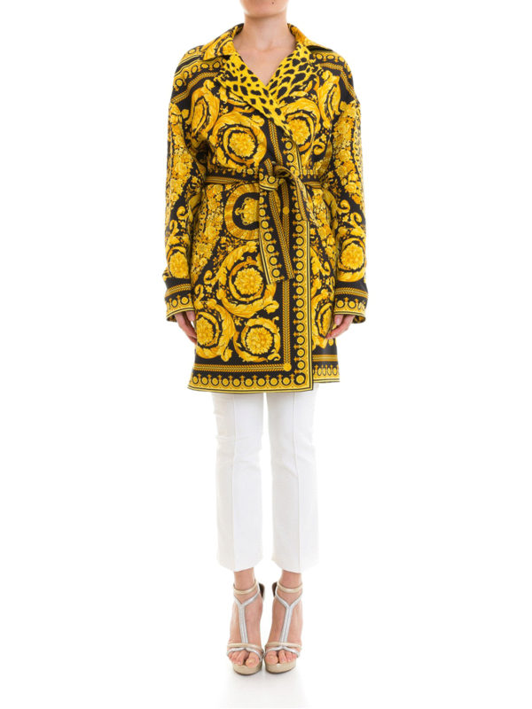 VERSACE: Kurze Mäntel online - Kurzer Mantel - Bunt