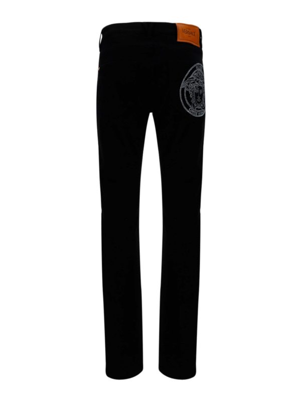 VERSACE: skinny jeans online - Denim jeans