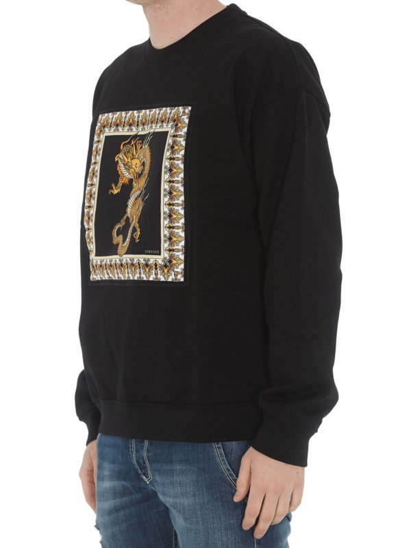 VERSACE: Sudaderas y suéteres online - Sudadera - Dragon
