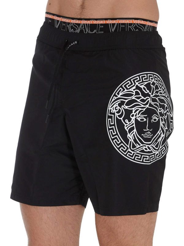 VERSACE: 水着 online - スイムショーツ/スイムトランクス - Testa Di Medusa
