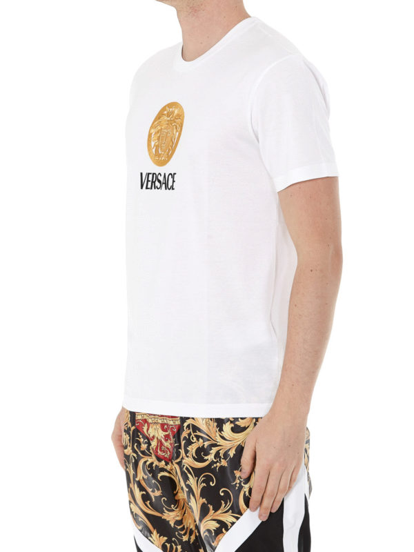 VERSACE: Camisetas online - Camiseta - Blanco