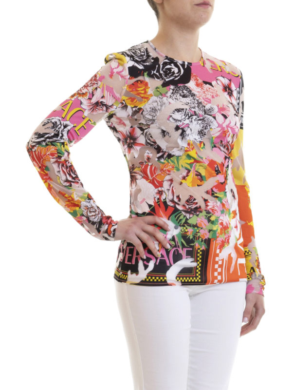 VERSACE: T-shirts online - T-Shirt - Bunt