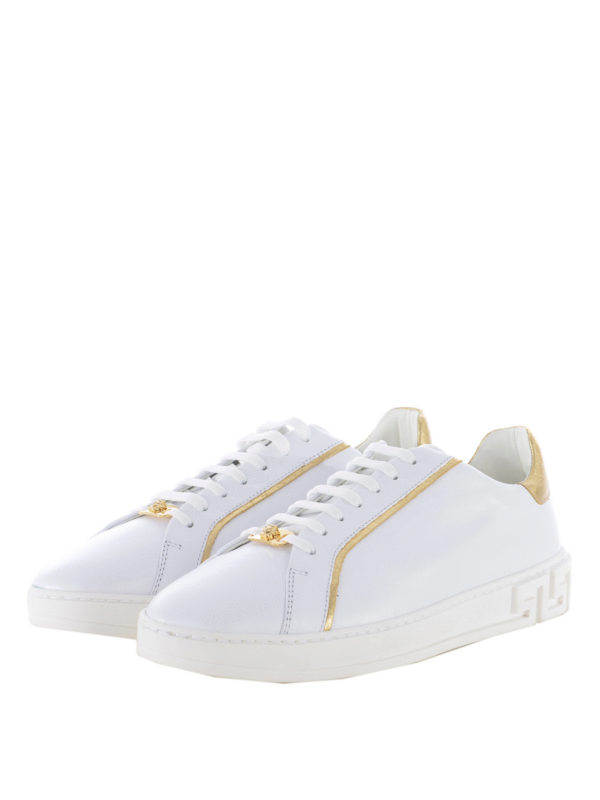 VERSACE: スニーカー online - スニーカー メンズ - 白