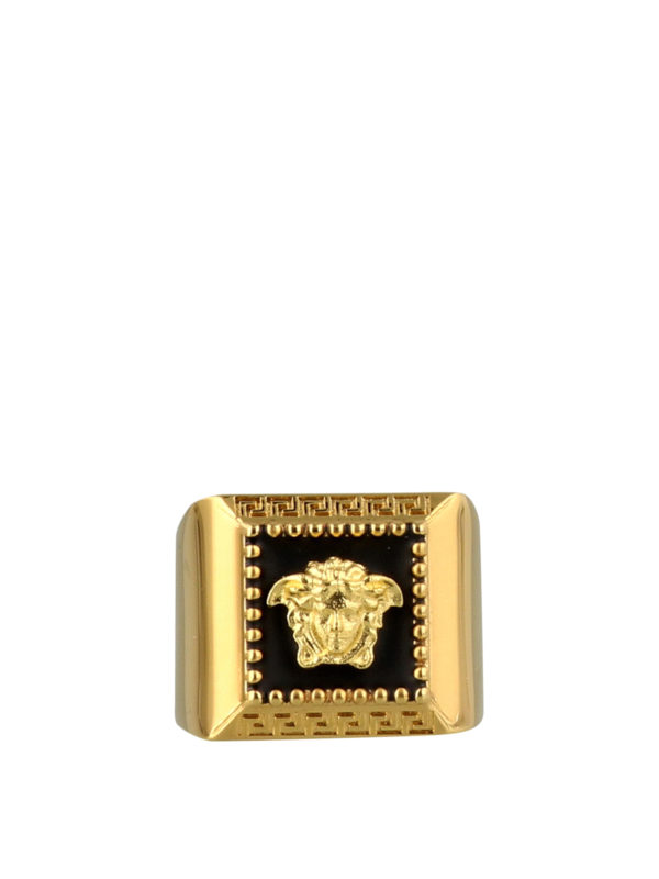 VERSACE: Rings - Medusa squared ring