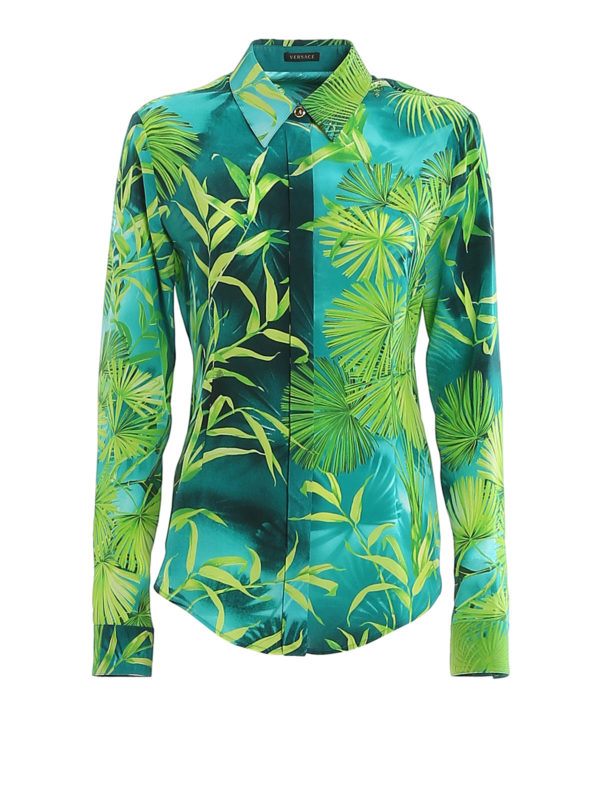 VERSACE: Chemises - Chemise - Vert