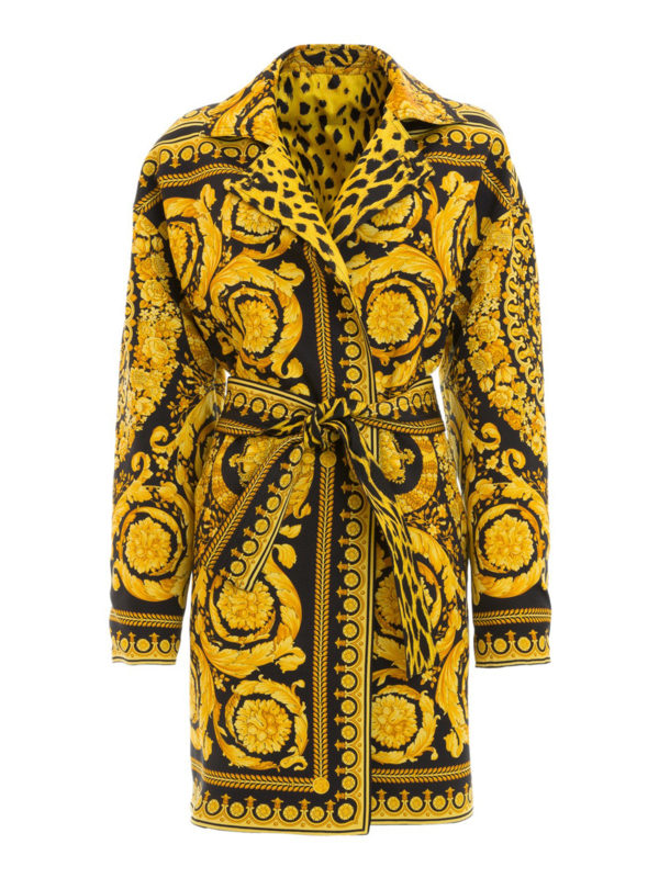 VERSACE: Kurze Mäntel - Kurzer Mantel - Bunt