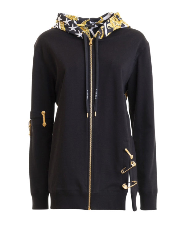 VERSACE: Sudaderas y suéteres - Sudadera - Savage Barocco