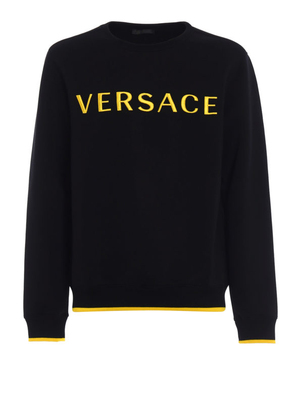 VERSACE: Sweatshirts und Pullover - Sweatshirt - Schwarz