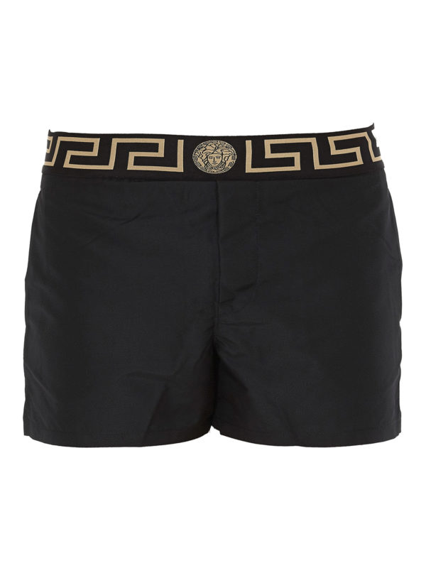 VERSACE: Badeanzüge und Badehosen - Badehose - Schwarz
