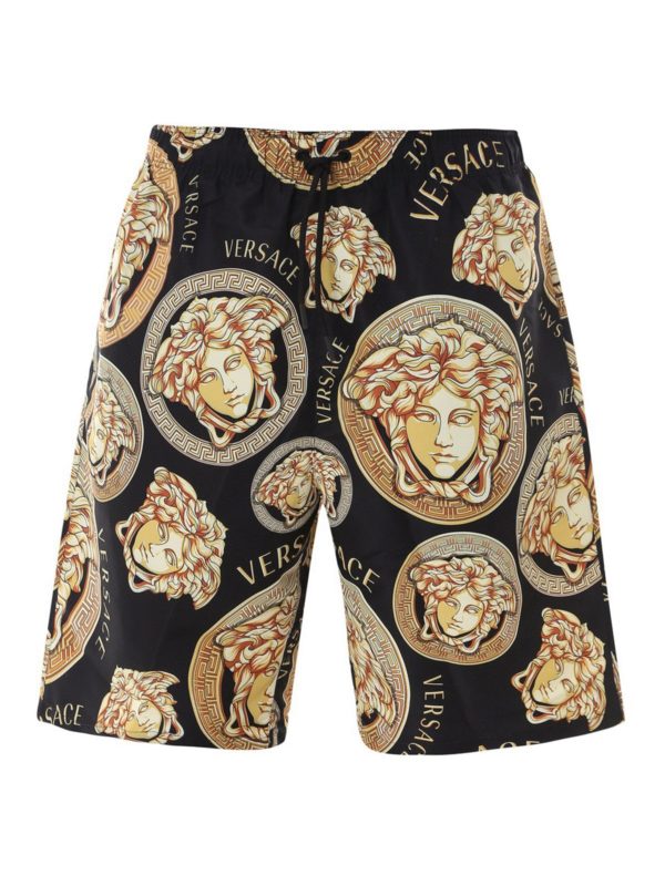 VERSACE: Badeanzüge und Badehosen - Badehose - Gold