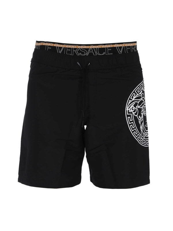 VERSACE: 水着 - スイムショーツ/スイムトランクス - Testa Di Medusa