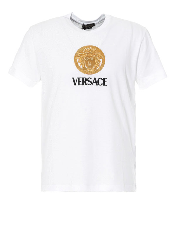 VERSACE: Camisetas - Camiseta - Blanco
