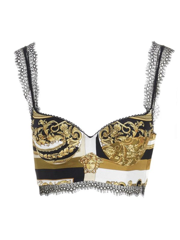 VERSACE: Tops y camisas - Top - Multicolor