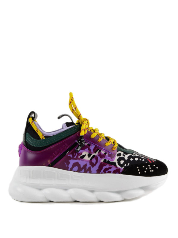 VERSACE: Chaussures de sport - Baskets - Chain Reaction