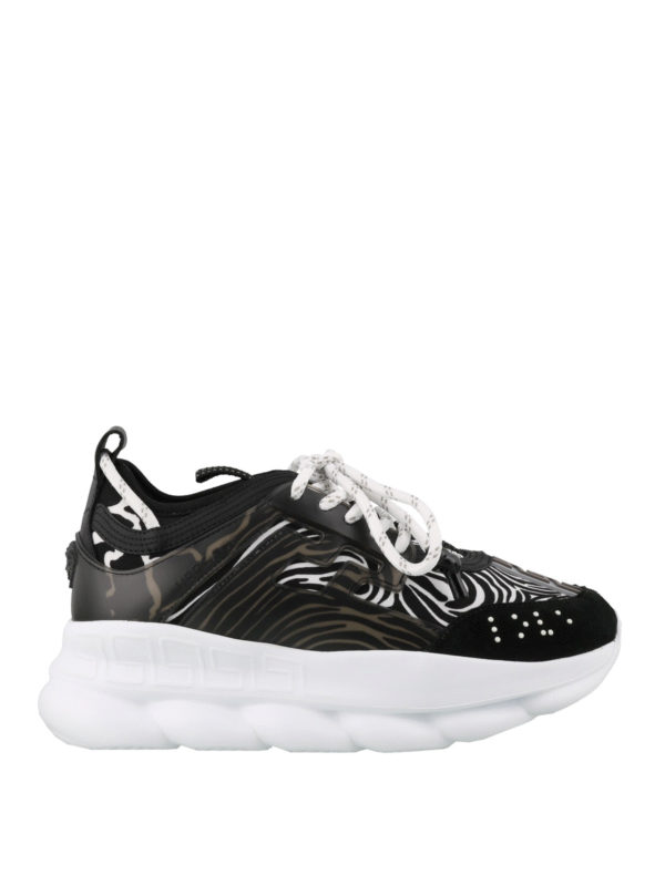 VERSACE: Chaussures de sport - Baskets - Chain Reaction
