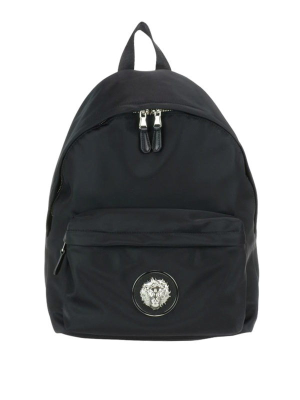 Versus Versace: backpacks - Lion Head nylon backpack