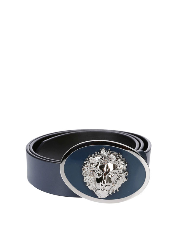 Versus Versace: Cinturones - Cinturón - Azul Oscuro