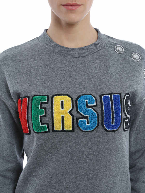 Versus Versace buy online Multicolour logo sweatshirt