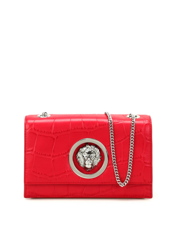 Versus Versace: Umhängetaschen - Umhängetasche - Rot