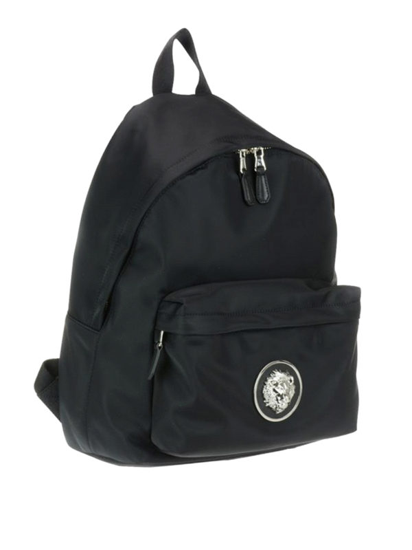 Versus Versace: backpacks online - Lion Head nylon backpack