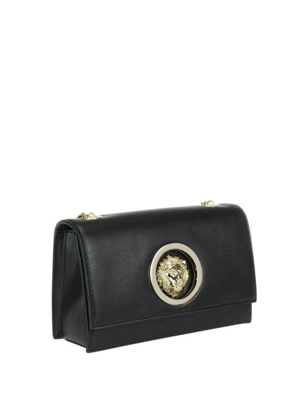 Versus Versace: cross body bags online - Lion Head leather crossbody