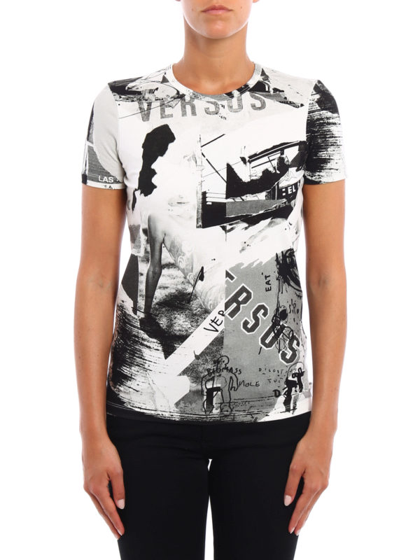Versus Versace: T-shirts online - T-Shirt - Versus Collage