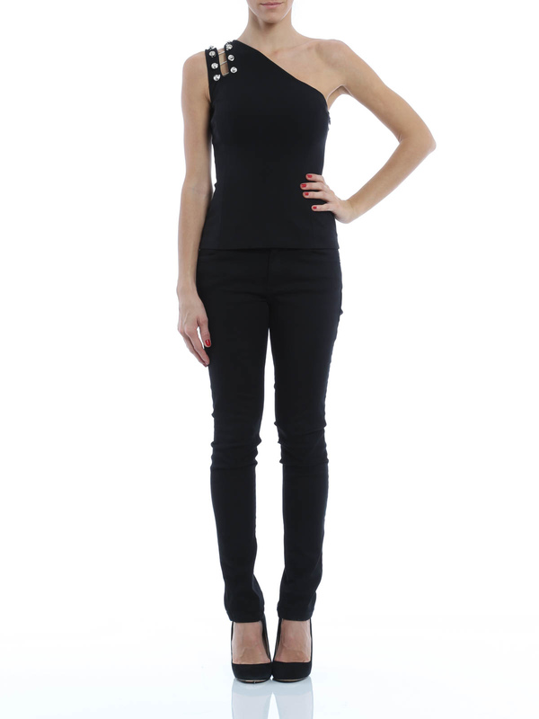 Versus Versace: Tops und Tank Tops online - Einschultriges Oberteil