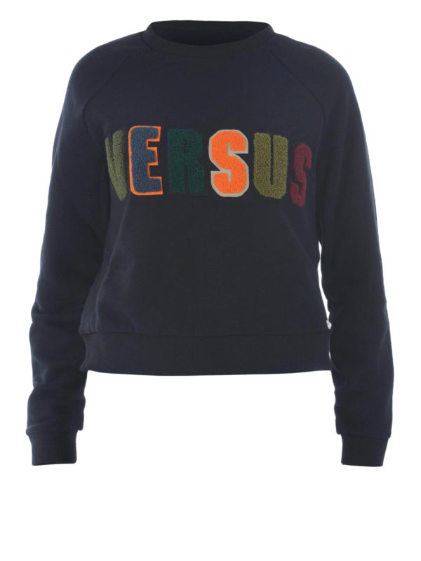 Versus Versace: Sweatshirts und Pullover - Sweatshirt Und Pullover - Schwarz