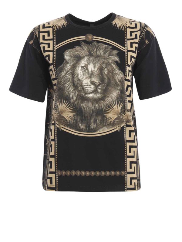 Versus Versace: t-shirts - Versus printed cotton Tee
