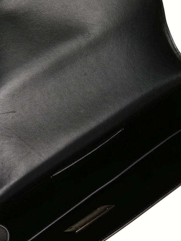 VICTORIA BECKHAM buy online Jumbo Eva black leather structured bag