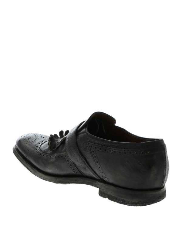 Monk Strap nere effetto vintage shop online: CHURCH
