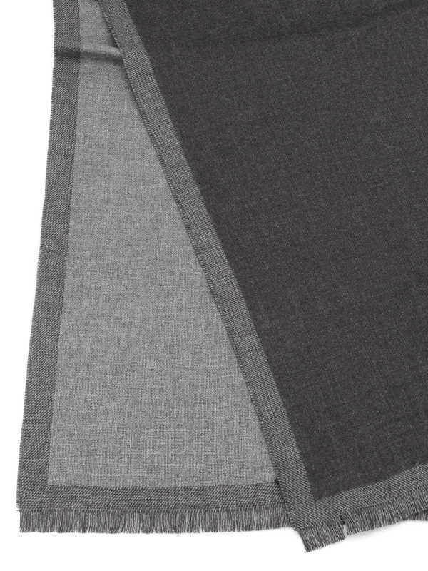 Virgin wool scarf shop online: FAY