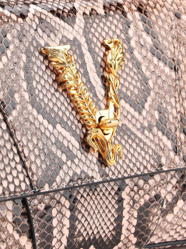 Virtus python shoulder bag shop online: VERSACE