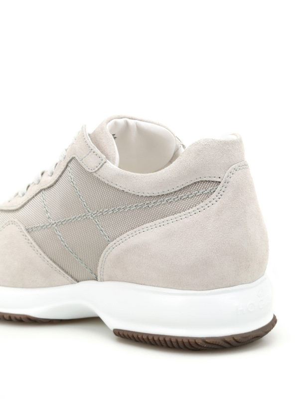 Interactive beige cuciture a vista shop online: HOGAN