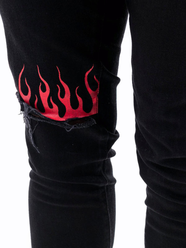 Rugged Slim Pant Men  Flame OrangeTrue Black  Outlet Men  Outlet   Haglöfs