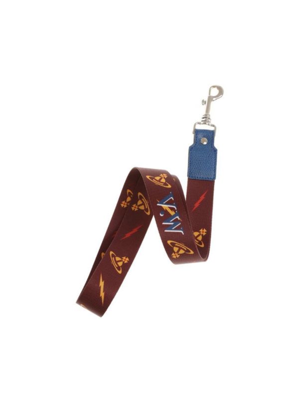 iKRIX VIVIENNE WESTWOOD: Blue Lanyard wallet