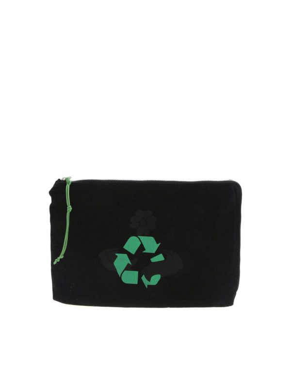 VIVIENNE WESTWOOD: Sacs ordinateur & Mallettes - Pochette - Noir