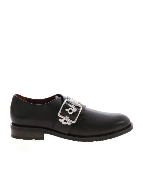 VIVIENNE WESTWOOD: Mocassini e slippers - Monk strap con stampa graffito