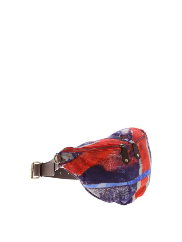 VIVIENNE WESTWOOD: cross body bags online - Multicolor Albert XL belt bag