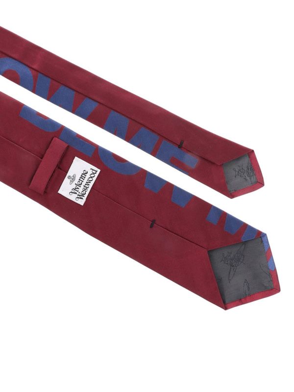 VIVIENNE WESTWOOD: Corbatas y pajaritas online - Corbata - Rojo