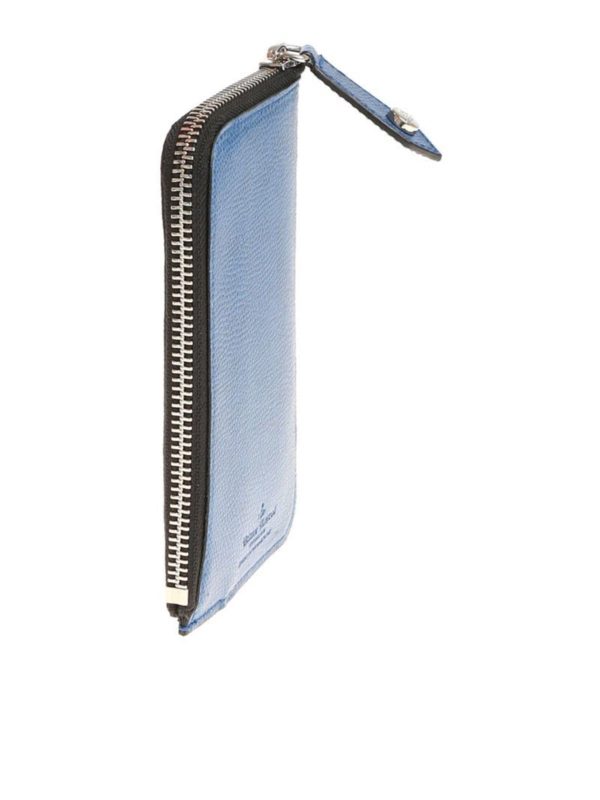 VIVIENNE WESTWOOD: wallets & purses online - Blue Lanyard wallet