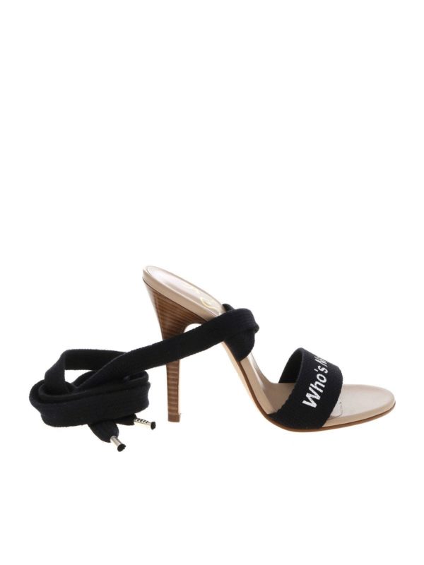 VIVIENNE WESTWOOD: Sandalen - Sandalen - Schwarz