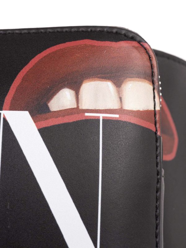 VLTN logo belt bag in black shop online: VALENTINO GARAVANI